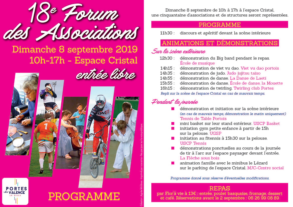 Flyer forum des associations