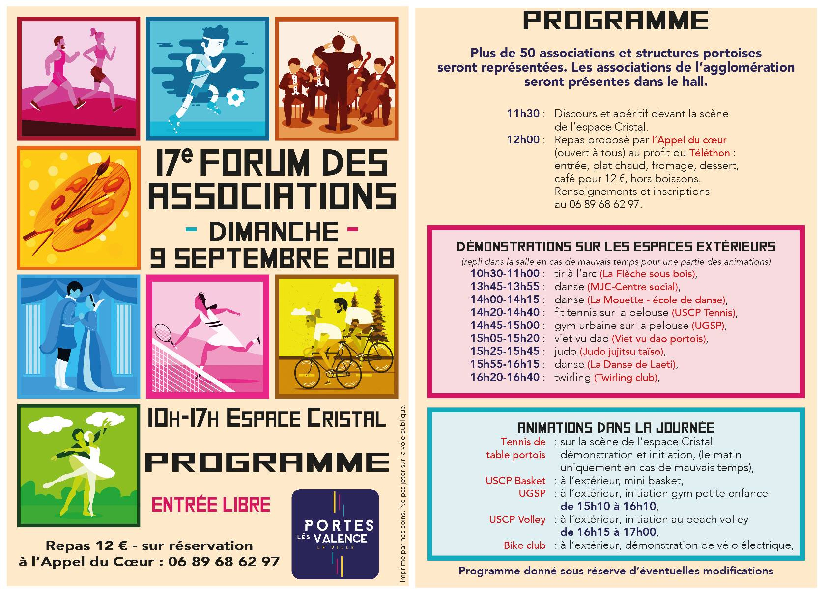 Flyer verso forum associations